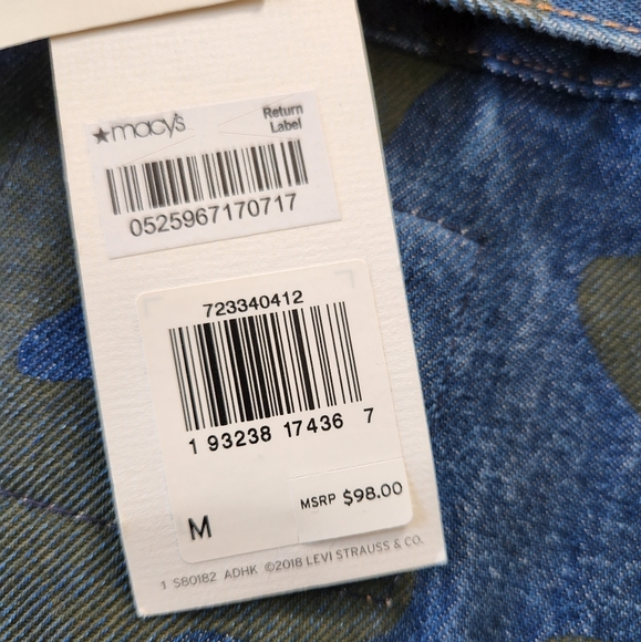 Levi's Camouflage Denim Trucker Jacket - Picture 11 of 11